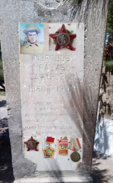 Муродов
                      Раджаб Сафарович