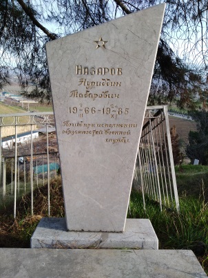 Назаров
                    Нуриддин Табарович