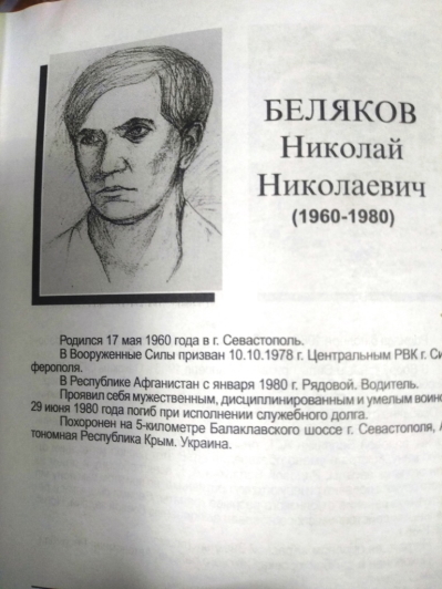 БЕЛЯКОВ Николай Николаевич