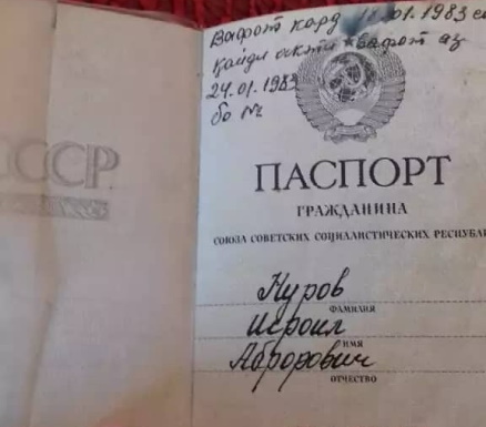 Нуров Исроил
                      Аброрович