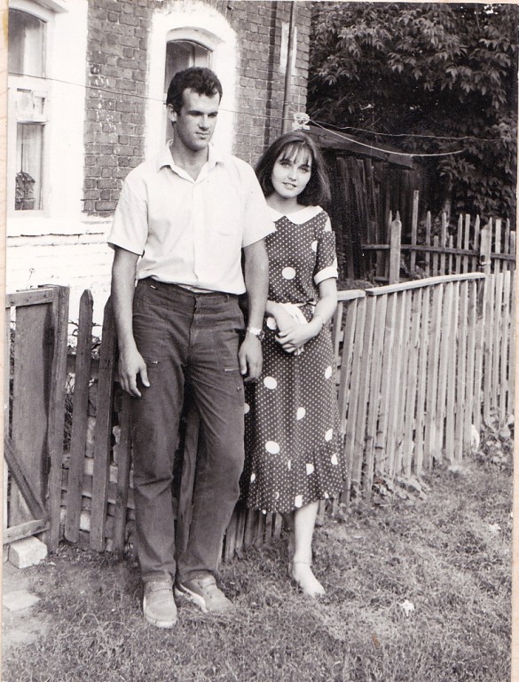 Валерий Польский в
                      отпуске в Рязани. Лето 1987 г.