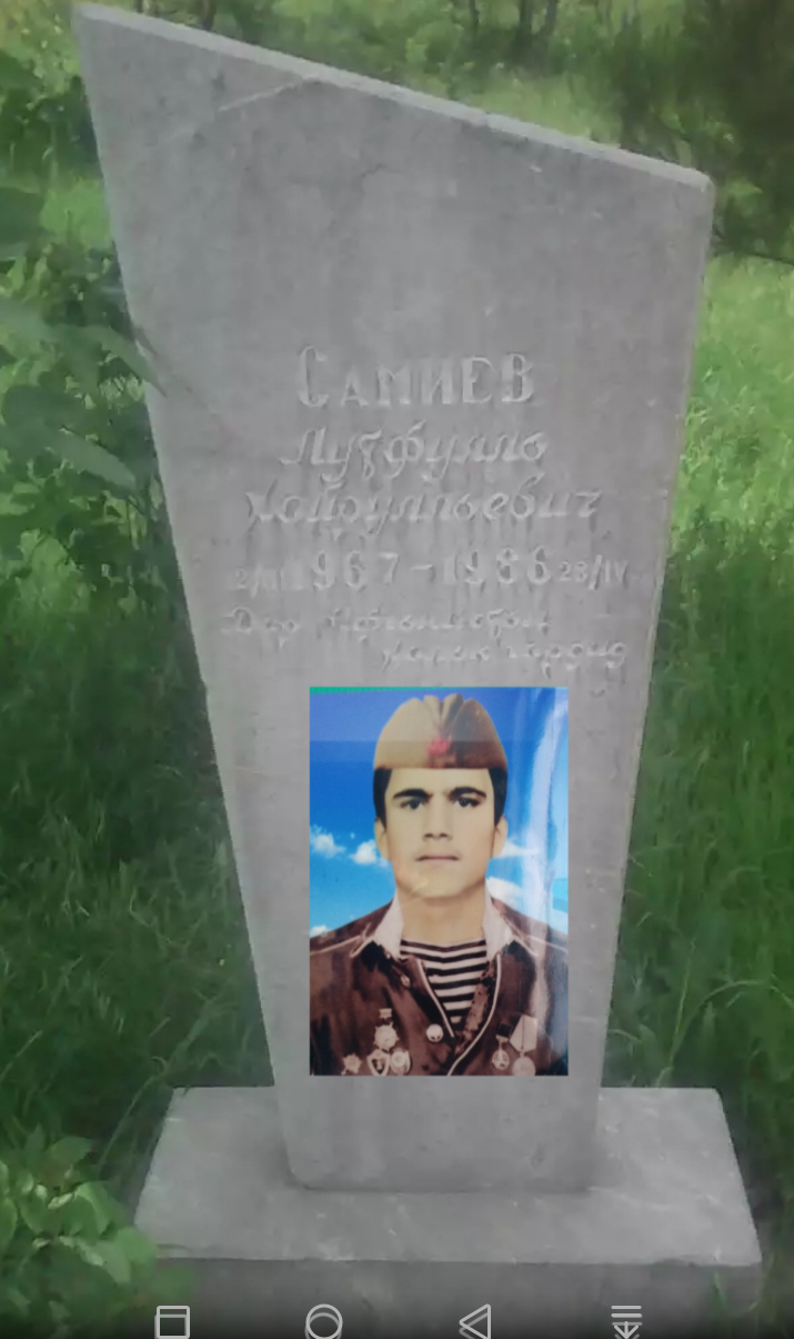 Самиев
                    Лутфулло Хайруллоевич