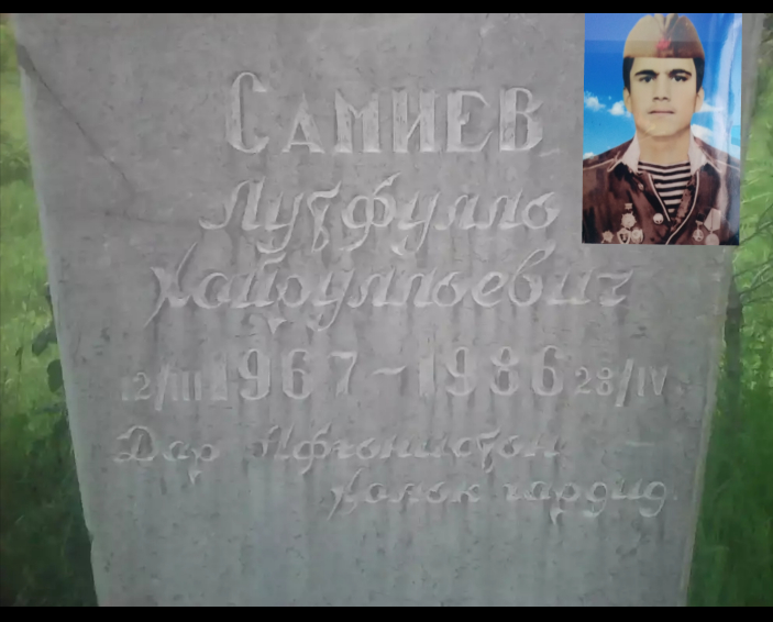 Самиев Лутфулло
                    Хайруллоевич