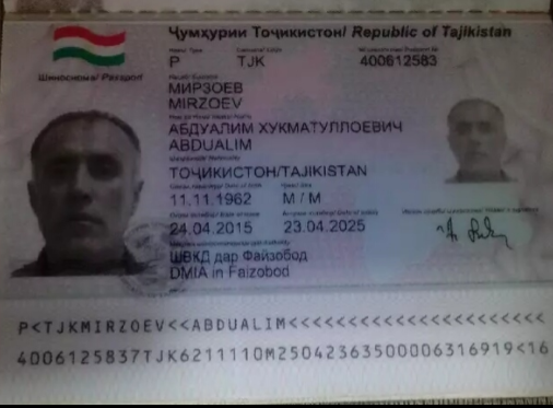 Мирзоев Абдуалим Хукуматуллович