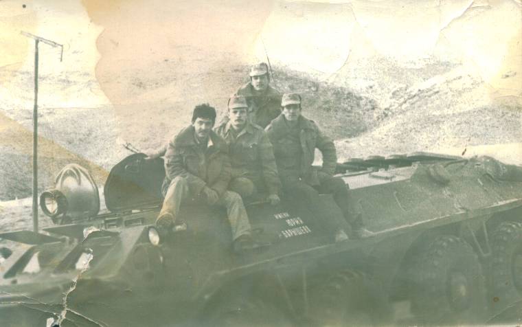 БТР
                имени Юрия Барышева перевал рабати-мирза 1987 год