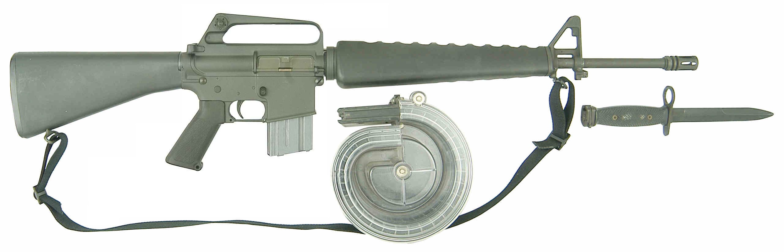 Винтовка М-16
                  "вьетнамкого" периода.