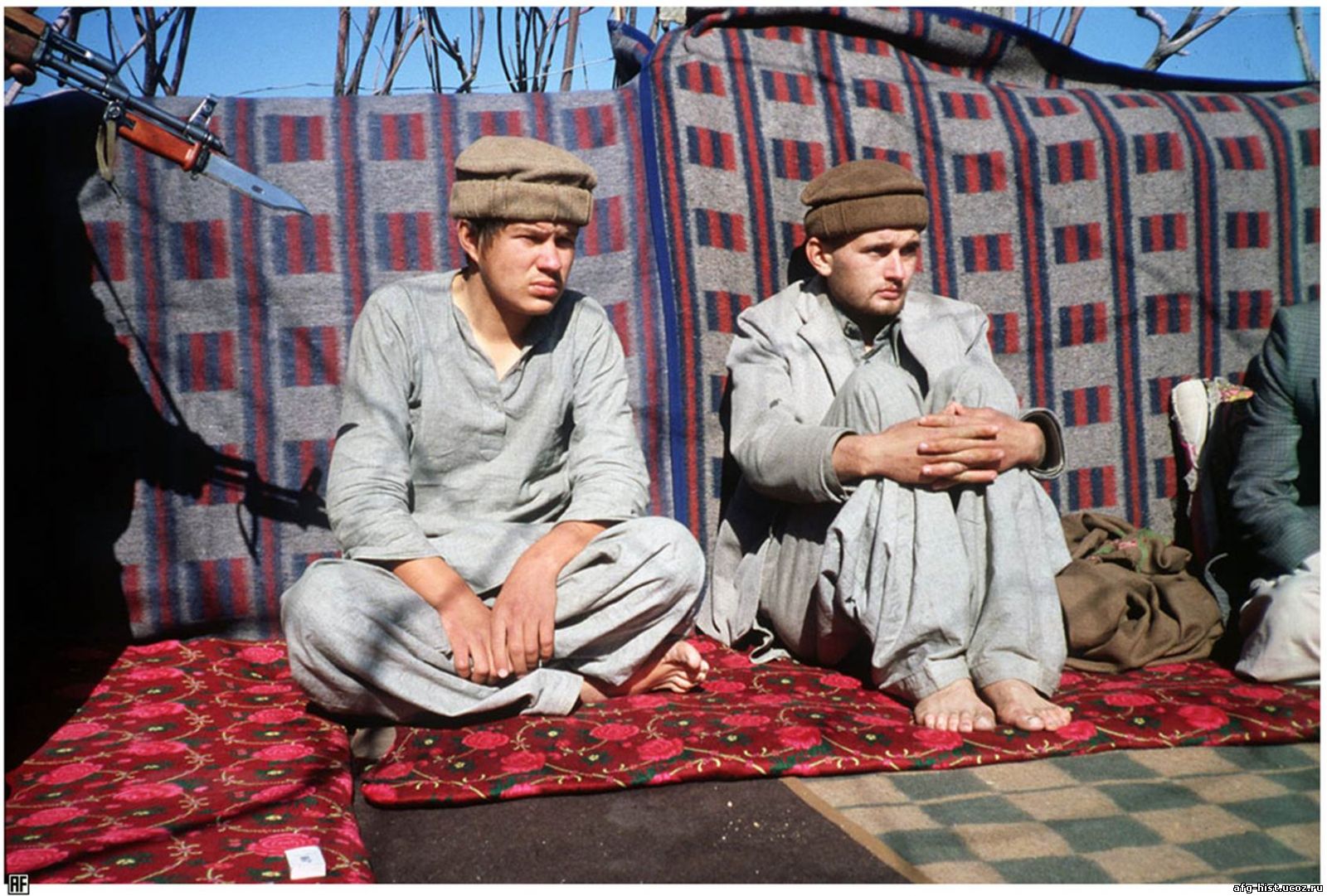 Киселев и Сидельников,
                      считающиеся пропавшими без вести в Афгане