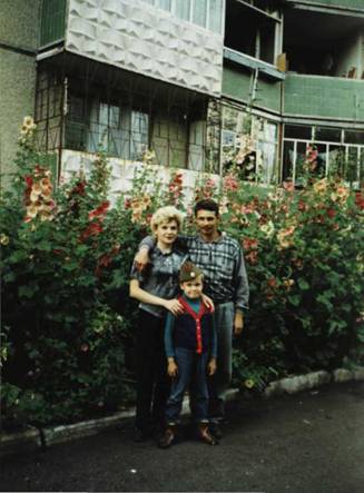 Сергей Миланищев с семьей